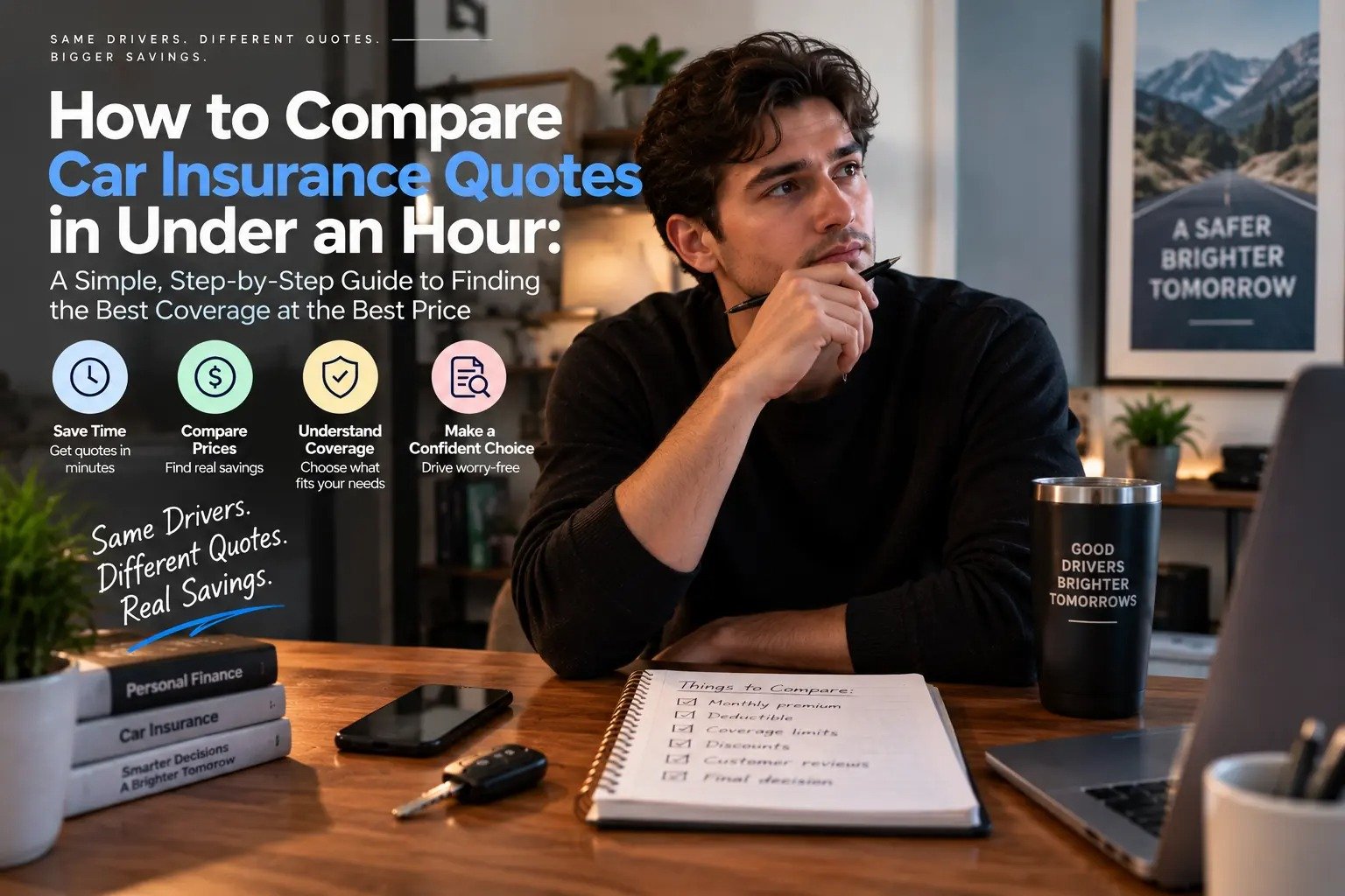 <p>Compare Car Insurance Quotes in Under an Hour Guide</p>